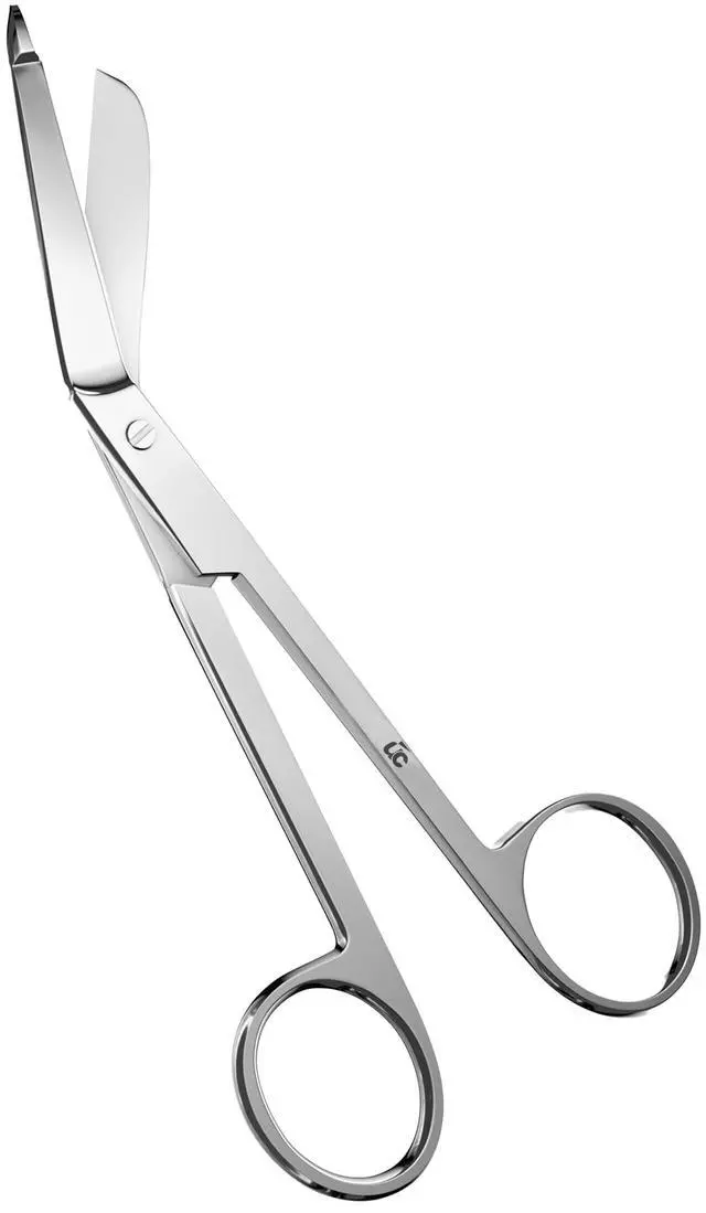 Alt view image 7 of 7 - Lister Bandage Scissors, 5.5 Inch Stainless Steel | Precision Stainless Steel Medical Scissors for Cutting Bandages, Dressings, Tape, Gauze and First Aid Use