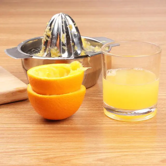 Alt view image 6 of 7 - Stainless Steel Fruit Lemon Juicer,Manual Juicers Fruit Hand Squeezer For Kitchen Tool