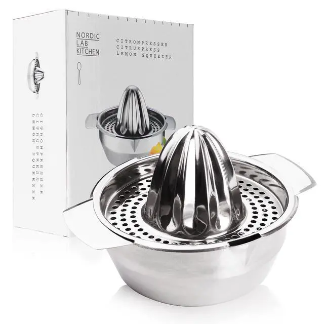 Alt view image 7 of 7 - Stainless Steel Fruit Lemon Juicer,Manual Juicers Fruit Hand Squeezer For Kitchen Tool