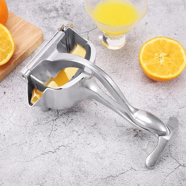 Alt view image 7 of 7 - Juicer Manual,Manual Juicer Hand Press,Exprimidor De Limones Acero Inoxidable,Lime Squeezer for Beer Bottle,Ultimate Juice Squeeze,Lemon Squeezer(Silver)