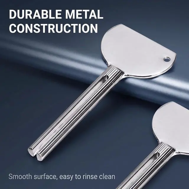 Alt view image 6 of 7 - 2PCS Stainless Steels Metal Tube Squeezer Keys Tube Squeezer Tool, Salon Toothpaste Tube Squeezers Toothpaste Squeezer,Daily Living Tube Squeezing Aids