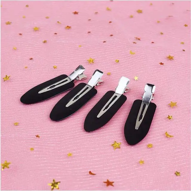 Alt view image 4 of 4 - 8 pieces No Bend Hair Clips for unisex, No Crease Hair Clips for Hair Styling and Makeup Application