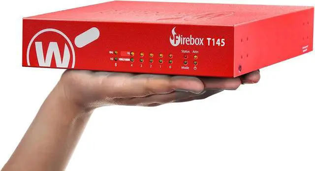 Alt view image 4 of 6 - WatchGuard Firebox T145-W with 5-yr Total Security Suite WGT146645