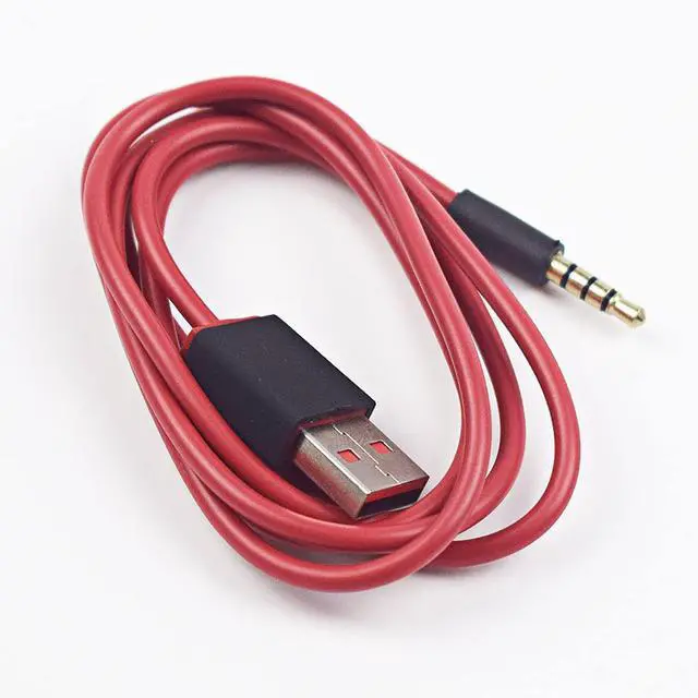 Main image of Studio Charge Cable USB to 3.5mm Power Charger Replacement Cord Compatible with Beats by Dre Studio Wirelessd Headphones