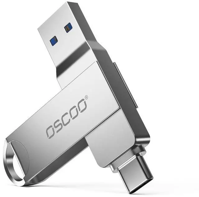 Main image of 32GB USB Flash Drive, USB 3.1 Gen 1 Dual USB-C & USB-A Memory Stick, Portable Thumb Drive for iPhone 15/16/17, Mac, Android Phones, Tablets, Laptops, Mac, Windows Photo & Video Backup