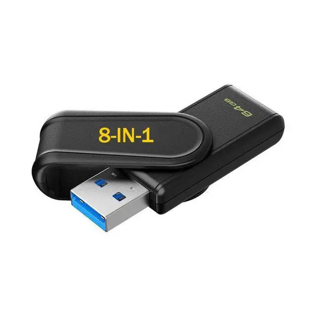 Alt view image 5 of 5 - 8-in-1 MacOS, Bootable Big SurCatalinaMojaveHigh SierraEl CapitanYosemiteMavericksMountain Lion, USB Drive 3.2, Full Install/Upgrade/Downgrade