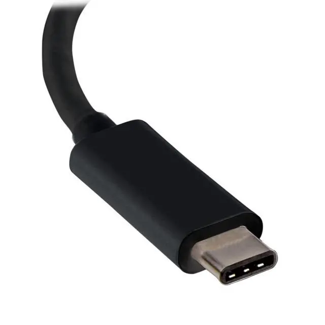 Alt view image 2 of 7 - USB-C to VGA Adapter - Thunderbolt 3 Compatible - USB C Adapter - USB Type C to VGA Dongle Converter