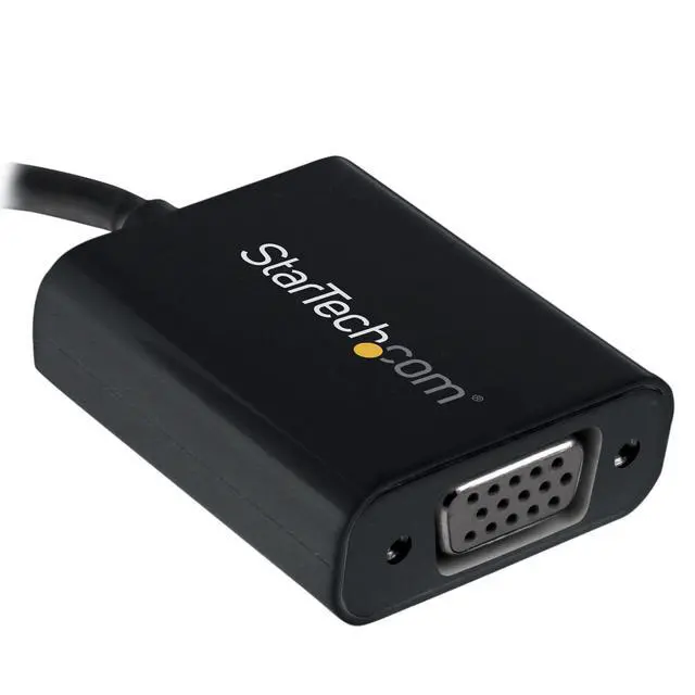 Alt view image 3 of 7 - USB-C to VGA Adapter - Thunderbolt 3 Compatible - USB C Adapter - USB Type C to VGA Dongle Converter