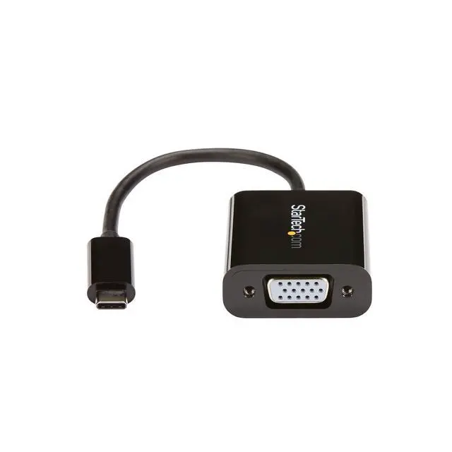 Alt view image 5 of 7 - USB-C to VGA Adapter - Thunderbolt 3 Compatible - USB C Adapter - USB Type C to VGA Dongle Converter