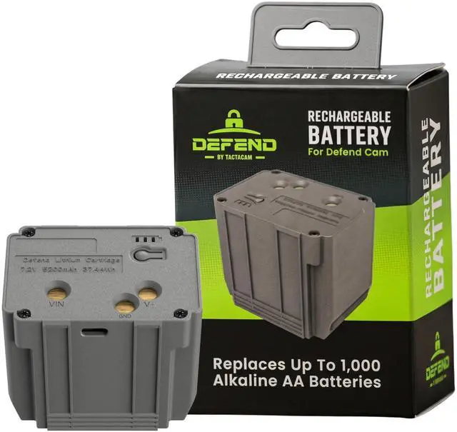 Main image of Defend Rechargeable Battery for Cellular Security Camera