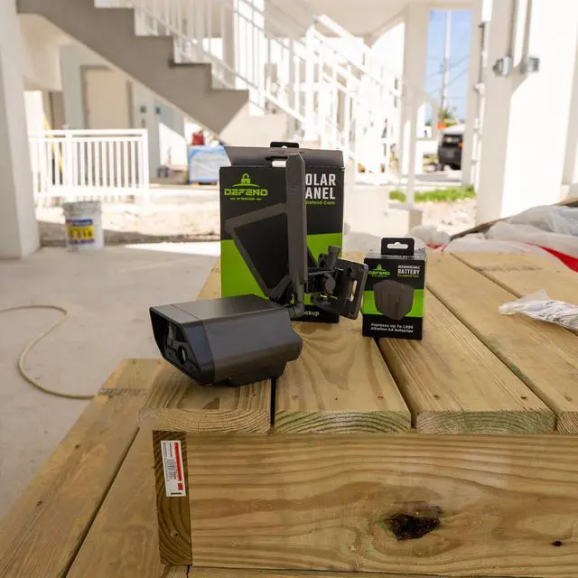 Alt view image 6 of 7 - Defend Rechargeable Battery for Cellular Security Camera