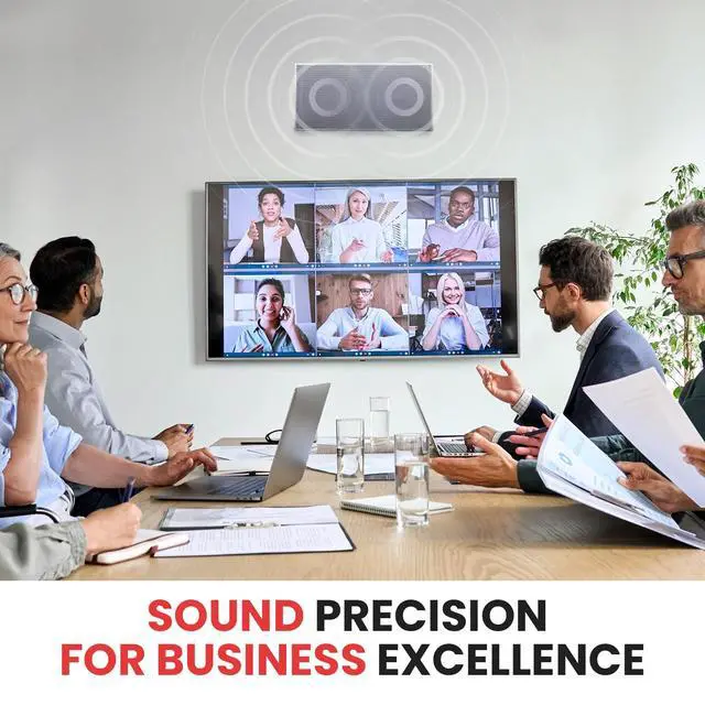 Alt view image 7 of 7 - PDIWCS56 In-Wall/In-Ceiling Dual 5.25" Center Channel Sound System, Flush Mount, White, Single Unit