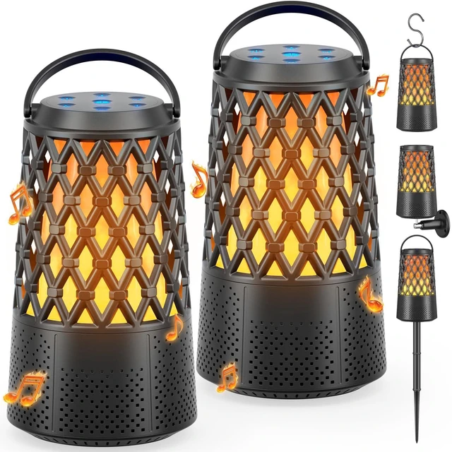 Main image of 2026 Outdoor Speakers, Gift for Men, Bluetooth 5.3 Speakers Wireless IPX6 Waterproof, Auto-Pairing, Multi-Sync Up to 100-Speaker, Portable for Party Patio Deck Porch Backyard RV, Cool Gadget for Him