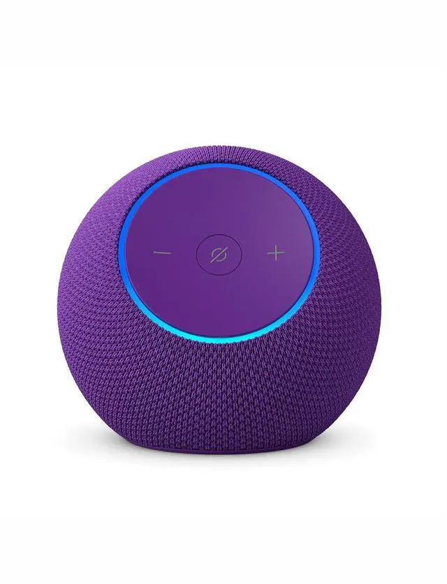 Main image of Echo Dot Max (newest model), Alexa speaker with room-filling sound and nearly 3x bass, Great for living rooms and medium-sized spaces, Designed for Alexa+, Amethyst