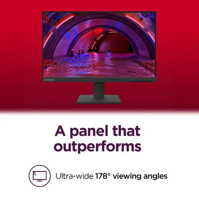 Alt view image 3 of 7 - L22-4e - Office Monitor - 21.5" FHD IPS Display - 100Hz Refresh Rate - 4 ms MPRT - 99% sRGB - Raven Black - Tilt Stand