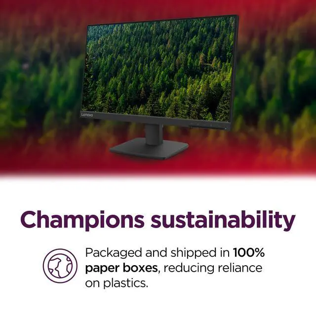 Alt view image 6 of 7 - L22-4e - Office Monitor - 21.5" FHD IPS Display - 100Hz Refresh Rate - 4 ms MPRT - 99% sRGB - Raven Black - Tilt Stand
