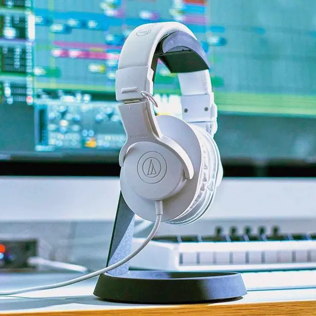 Alt view image 2 of 7 - ATH-M20x Professional Studio Monitor Headphones, White