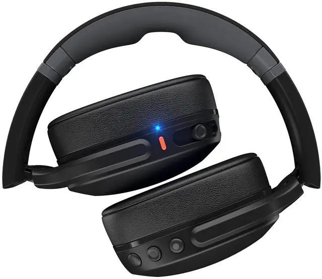 Alt view image 6 of 7 - Crusher Evo Wireless Bluetooth Headphones with Multi-Sensory Bass, Noise Isolating Over-Ear Fit, Up to 40 Hours Battery, Microphone for iPhone Android - True Black