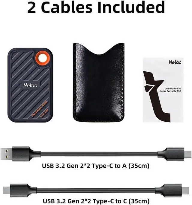 Alt view image 3 of 7 - 512GB Extreme Portable SSD External Solid State Drives Up to 2000MB/s Read 1700MB/s Write Speed, USB 3.2 Gen.2 Business Travel Essential Supports Win to Go Dust-Resistant