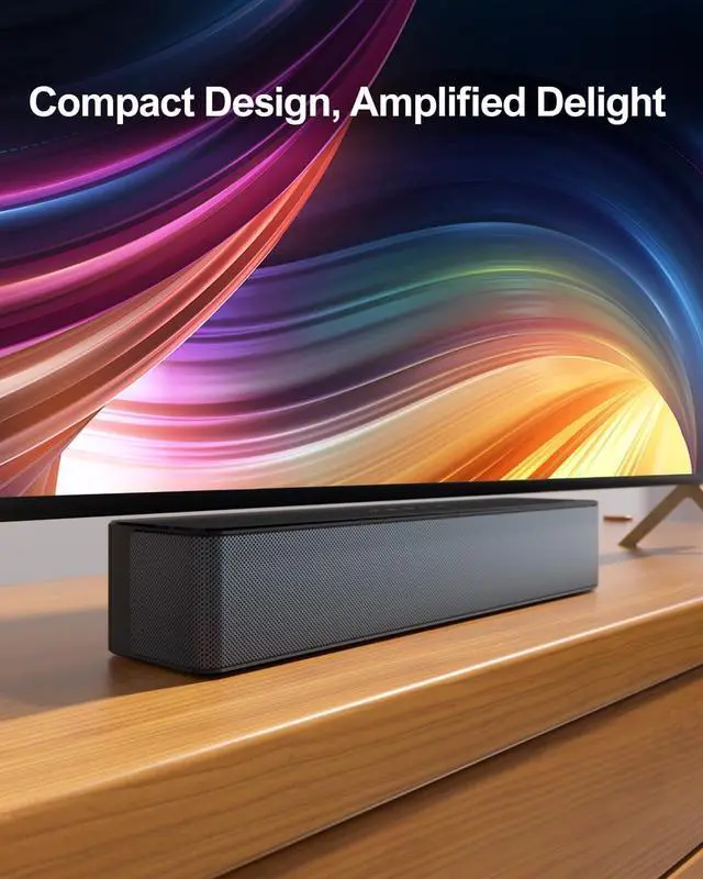 Alt view image 7 of 7 - 5.1 Sound Bar for Smart TV, Virtual Surround Sound System for TV, 320W Peak Power, Adjustable Surround Speakers and Subwoofer, APP Control, Home Theater Soundbar Poseidon D50(2025 New Model)