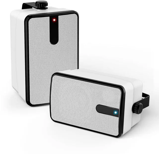 Main image of Outdoor Bluetooth Speaker 250W, Wireless Sync Up to 100 Speakers,Indoor/Outdoor Sound System for Patio, Porch, Gazebo, Garage (2 PCS)