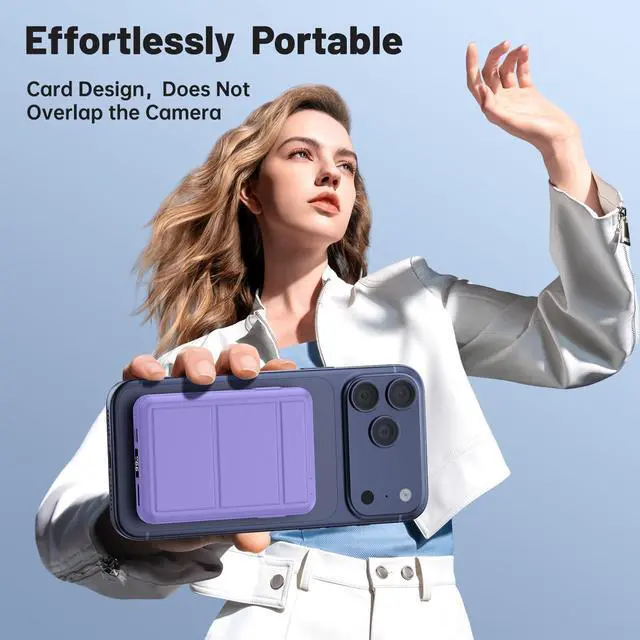 Alt view image 7 of 7 - for MagSafe Portable Charger, 10000mAh Magnetic Power Bank