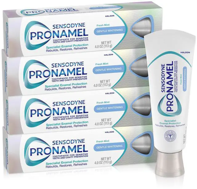 Main image of Gentle Whitening Fresh Mint Toothpaste, 4 oz (4 Pack)