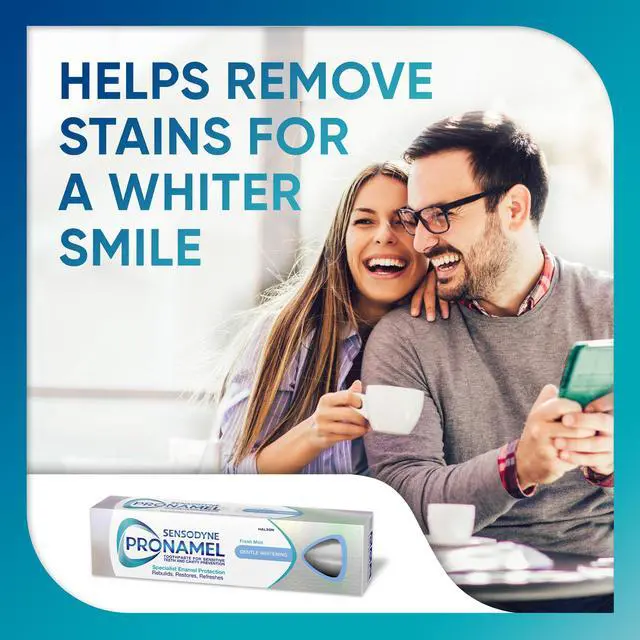 Alt view image 5 of 7 - Gentle Whitening Fresh Mint Toothpaste, 4 oz (4 Pack)