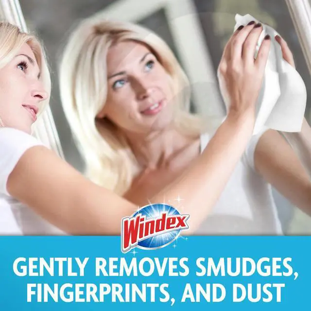 Alt view image 4 of 7 - Wipes Glass Cleaning, Pre-Moistened Glass and Surface Wipes to Clean Home Surfaces, Household Essentials, Original Scent, 38 Count (Pack of 1)