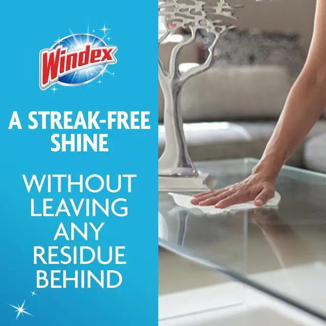 Alt view image 7 of 7 - Wipes Glass Cleaning, Pre-Moistened Glass and Surface Wipes to Clean Home Surfaces, Household Essentials, Original Scent, 38 Count (Pack of 1)