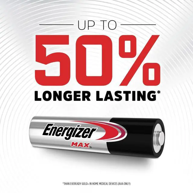 Alt view image 2 of 7 - MAX AAA Batteries (8 Pack), Triple A Alkaline Batteries