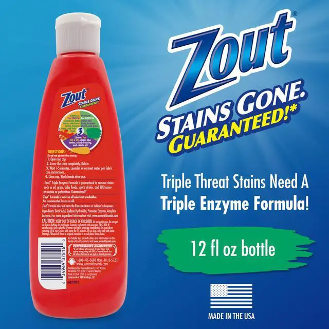 Alt view image 2 of 6 - Laundry Stain Remover, Blood, Grass, Sauces & Oil Stains, 12 oz