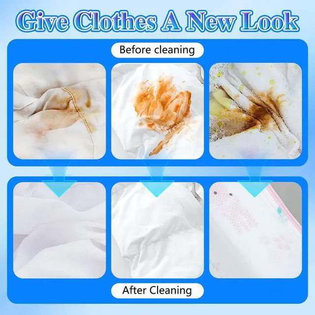 Alt view image 7 of 7 - 2pcs Non Ionic Emulsifier Stain Remover Spray, Active Enzyme Powerful Laundry Stain Cleaner, Effective Clothing Stain Remover for Clothes & Home Use