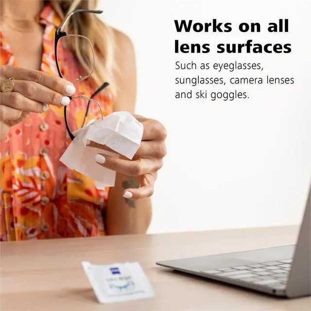 Alt view image 3 of 4 - Lens Cleaning Kit 2oz Spray + 6 lens wipes + Microfiber Cleaning Cloth
