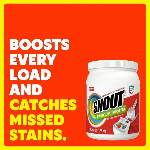 Alt view image 2 of 7 - In-Wash Every-Load Booster Laundry Stain Remover, Bleach-Free & Color Safe, HE Compatible, Removes Grass, Coffee, Juice & Other Tough Stains, 3 lb