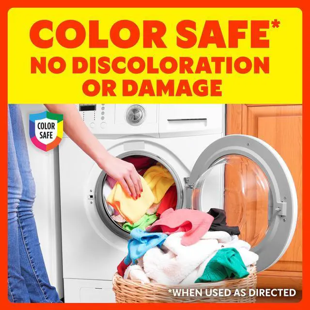 Alt view image 3 of 7 - In-Wash Every-Load Booster Laundry Stain Remover, Bleach-Free & Color Safe, HE Compatible, Removes Grass, Coffee, Juice & Other Tough Stains, 3 lb