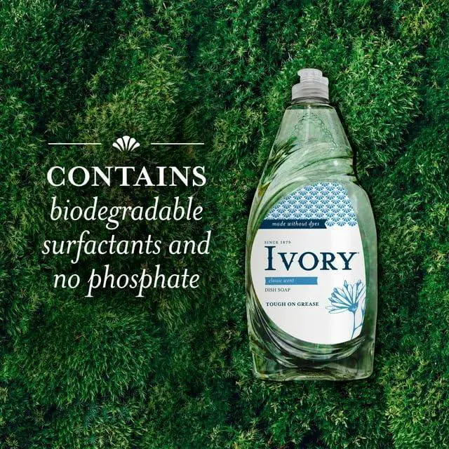 Alt view image 3 of 7 - Ivory Classic Dish Soap, Dishwashing Liquid, Original 709ML / 24 FL Oz