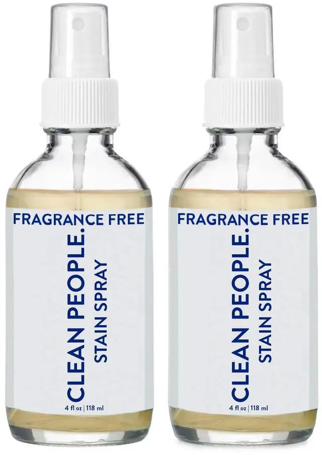Main image of tain Remover Spray - Simple, Clean Ingredients - Laundry Spot Treatment for Food, Pet & Baby Stains - Boosted with Enzymes - Fabric Safe - 4oz (2 Pack)
