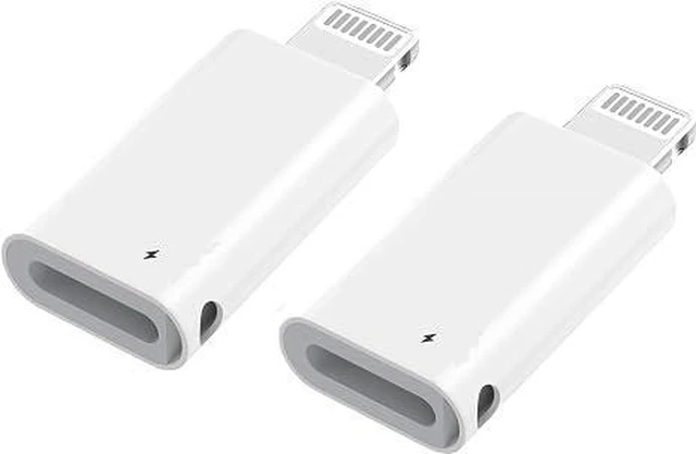 Main image of 2Pack Lightning Male to USB C Female Charging Adapter