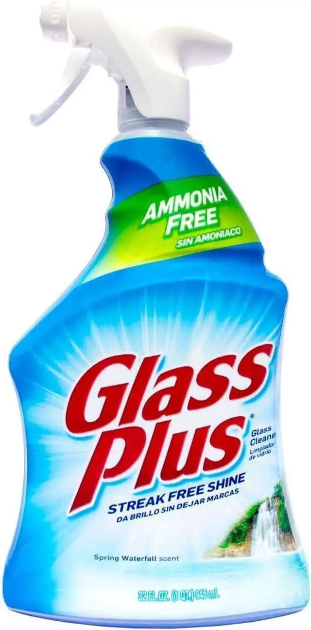 Alt view image 2 of 3 - Glass Plus Glass Cleaner Spray, Window & Mirror Cleaner, 32 Fl Oz