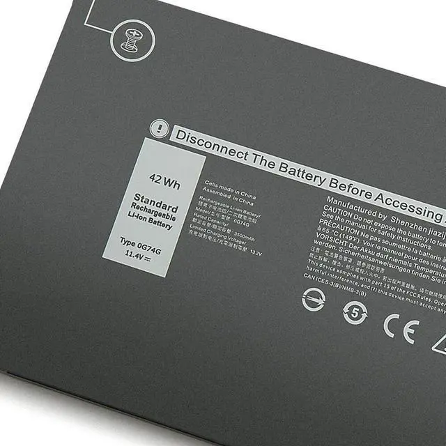 Main image of 42WH 0G74G OG74G 2PFPW Laptop Battery Replacement For Dell Latitude 5300 5310 7300 7400 E5300 E5310 E7300 E7400 P97G P97G001 P97G002 P96G P96G002 P96G003 P99G P99G001 P100G P100G001 3KF82 8JYHH