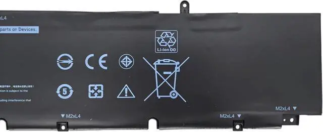 Alt view image 4 of 5 - 6-CELL 11.4V 97Wh XG4K6 Laptop Battery Replacement For Dell XPS 17 9700 9710 9720 9730 Precision 5750 5760 5770 Series P92F P92F001 P92F002 P92F003 01RR3 001RR3 F8CPG 0F8CPG 5XJ6R KVPMY 0YY3V