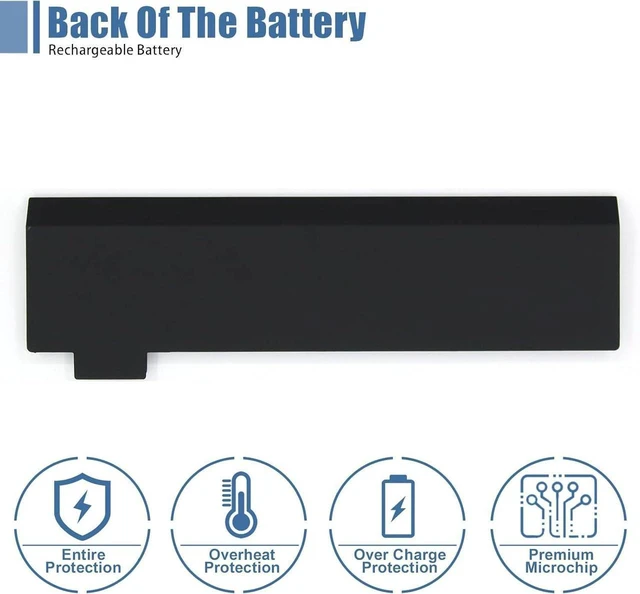 Alt view image 2 of 3 - 61 11.4V 24Wh 01AV423 T470 T480 Laptop Battery Replacement for Lenovo ThinkPad A475 T570 T580 P51S P52S TP25 Battery 4X50M08810 01AV422 01AV424 01AV452 SB10K97579 SB10K97580