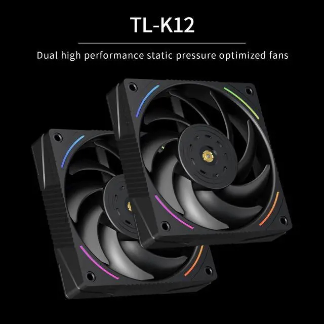 Alt view image 5 of 7 - Peerless Assassin 120 Vision MAX ARGB Black CPU Air Cooler, Twin Tower Radiator 2150RPM,480x854 Resolving Power IPS Screen with 5,Computer Cooler for Intel lga1851/1700/115x,AM4/AM5