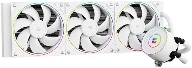 Main image of Aqua Elite 360 V5 ARGB White-CPU Liquid Cooler,Pump Speed-2800RPM,for AM4/AM5,Intel LGA1150/1151/1200 /1851/1700,High-Performance Radiator