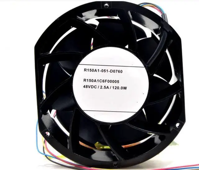 Main image of 48V 120W 172X150X51MM 4-Wire Cooling Fan