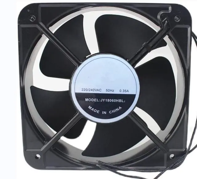 Main image of 220/240V 0.35A 180X180X60MM 2-Wire Cooling Fan