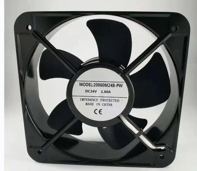 Main image of 24V 1.60A 200X200X60MM 2-Wire Cooling Fan