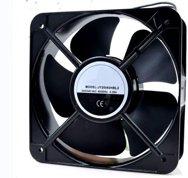 Alt view image 2 of 3 - 220/240V 0.35A 200X200X60MM 2-Wire Cooling Fan