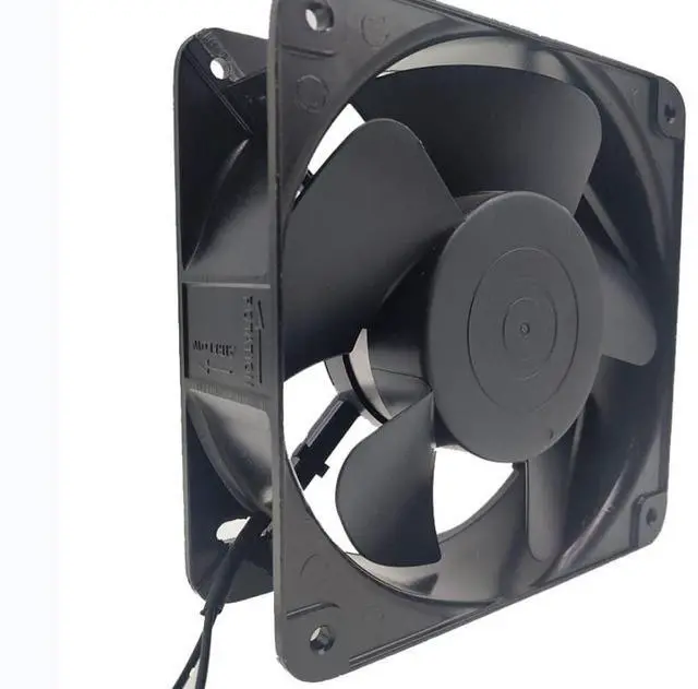 Alt view image 2 of 2 - 220V 0.38A 60W 200X200X60MM 2-Wire Cooling Fan